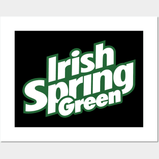 Irish Spring Green Posters and Art